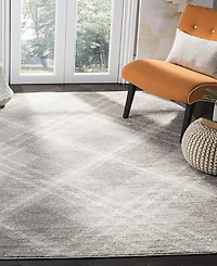 Safavieh Adirondack 129 Light Gray and Ivory 8' x 10' Area Rug