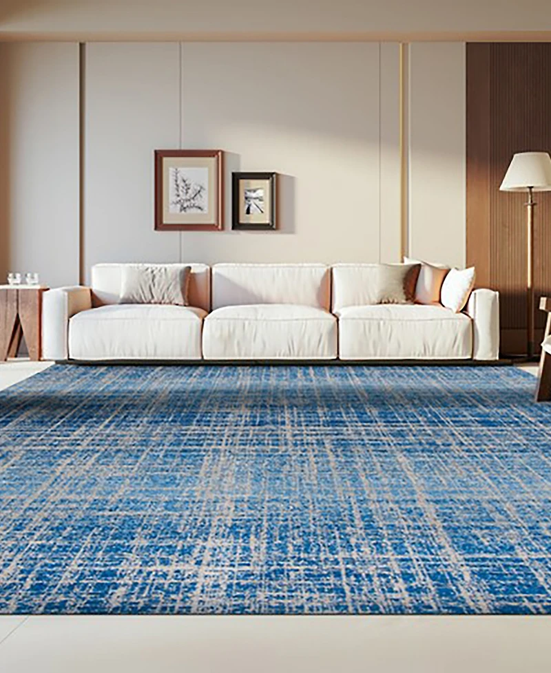 Safavieh Adirondack 116 Blue and Silver 5'1" x 7'6" Area Rug