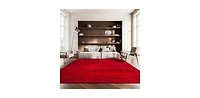 Safavieh Adirondack 117 Red and Black 5'1" x 7'6" Area Rug