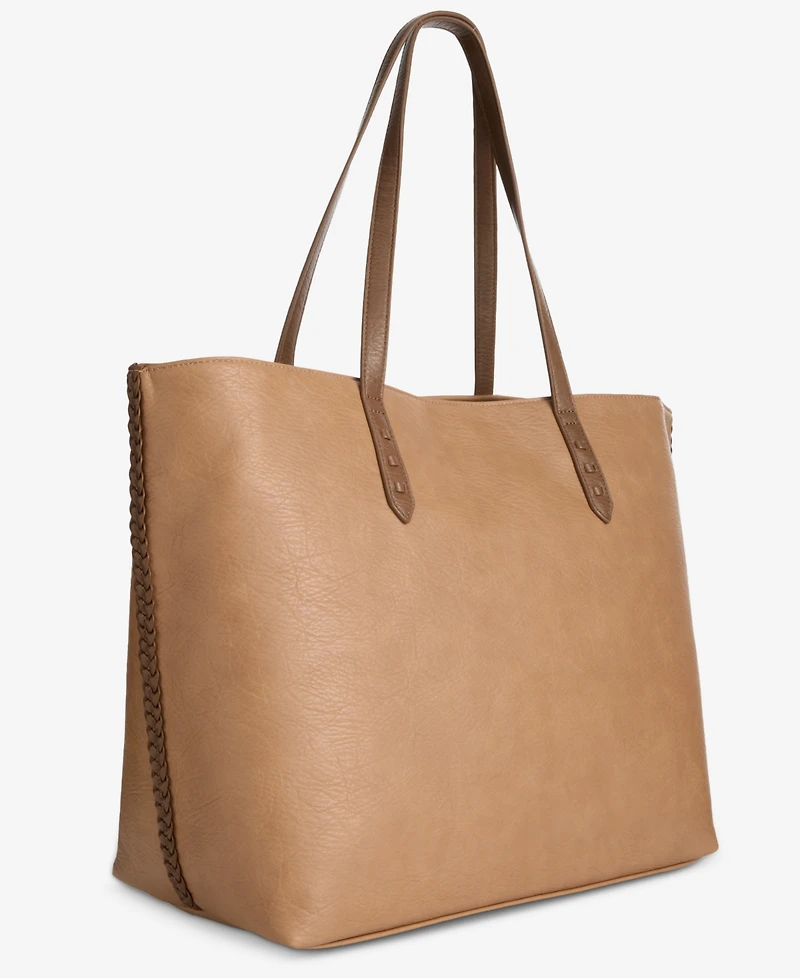 Style & Co Braided-Edge East West Large Tote, Macy's Exclusive