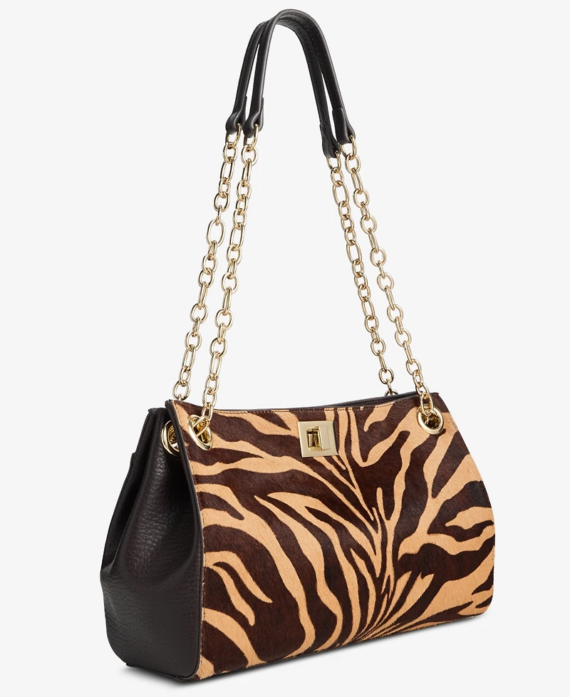 I.n.c. International Concepts Harperr Zebra-Print Shoulder Bag, Macy's Exclusive