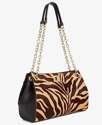 I.n.c. International Concepts Harperr Zebra-Print Shoulder Bag, Macy's Exclusive