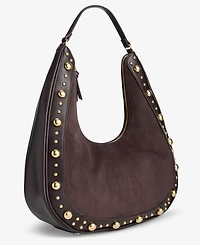 I.n.c. International Concepts Kyel Faux Suede Studded Hobo Bag, Macy's Exclusive