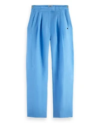 Scotch & Soda Women's Quinn Mid-Rise Pleat Front Pant