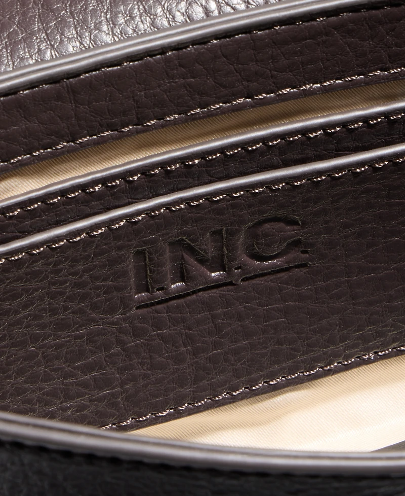 I.n.c. International Concepts Tollann Zebra-Print Crossbody Bag, Macy's Exclusive