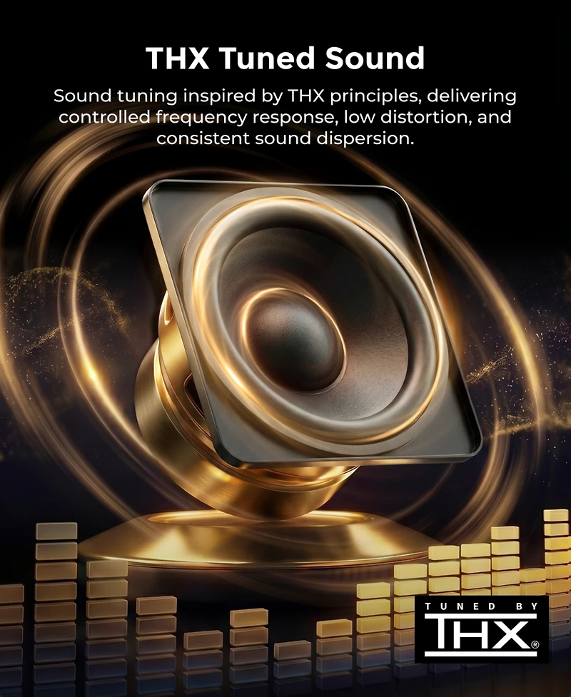 Ultimea Skywave X series 9.2.6 Thx-Tuned Wireless Surround Sound System w/Dolby Atmos and Dts:X,Dual 10"Subwoofers,2000W Peak Power,8K Pass-Through
