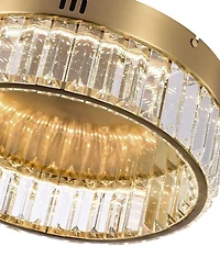 Artcraft Lighting Stella 13.75" Metal Single Tier Led Flush Mount