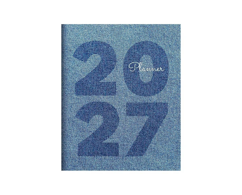 Tf Publishing Paper Goods 2027 Denim Medium Monthly Planner
