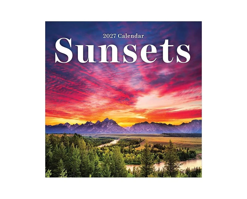 Tf Publishing Paper Goods 2027 Sunsets Mini Calendar