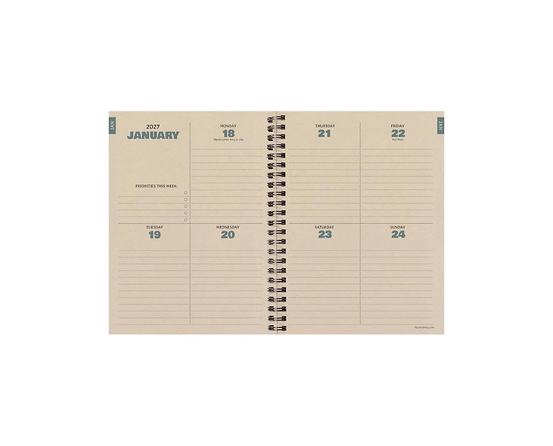 Tf Publishing Paper Goods 2027 Stampede Medium Weekly Monthly Planner