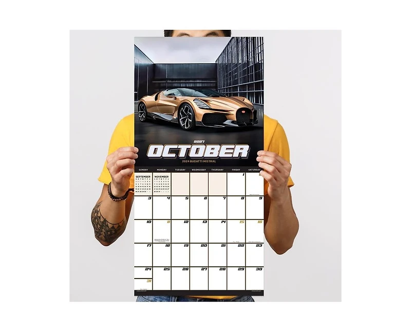 Tf Publishing Paper Goods 2027 Dream Cars Wall Calendar