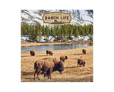Tf Publishing Paper Goods 2027 Ranch Life Wall Calendar