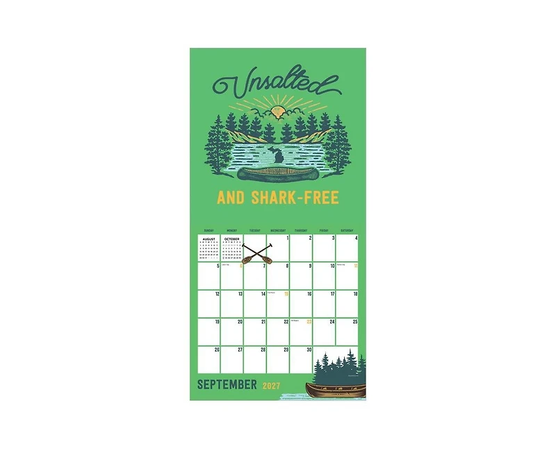 Tf Publishing Paper Goods 2027 Home Michigan Wall Calendar