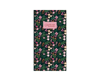 Tf Publishing Paper Goods 2027-2028 Itty Bitty Blossoms Small Monthly Pocket Planner