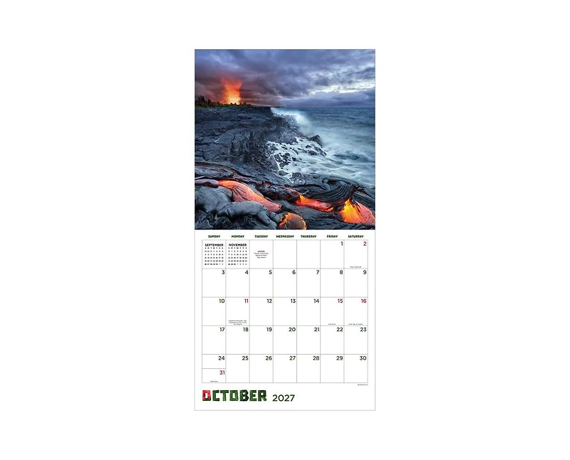 Tf Publishing Paper Goods 2027 Hawaii Wall Calendar