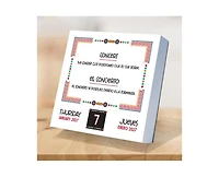 Tf Publishing Paper Goods 2027 Spanish Words Daily Desktop Calendar