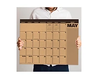 Tf Publishing Paper Goods 2027 Trail Timber Medium Desk Pad Monthly Blotter Calendar