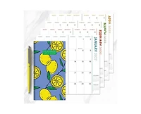 Tf Publishing Paper Goods 2027-2028 Lemon Small Monthly Pocket Planner