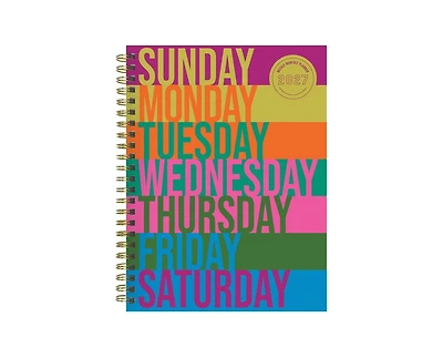 Tf Publishing Paper Goods 2027 All Week Long Medium Weekly Monthly Planner