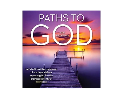 Tf Publishing Paper Goods 2027 Paths to God Wall Calendar