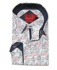 Elie Balleh Men's Slim Fit Button-Down Shirt