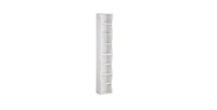 Flynama Ultra-Thin 8-Layer Wavy Border Bookshelf Detachable Combined Adjustable Shelf Home Office Storage Rack