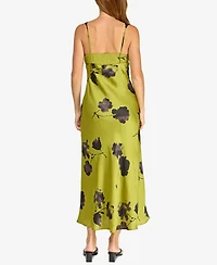 Row A Juniors' Sleeveless Lace V-Neck Dress
