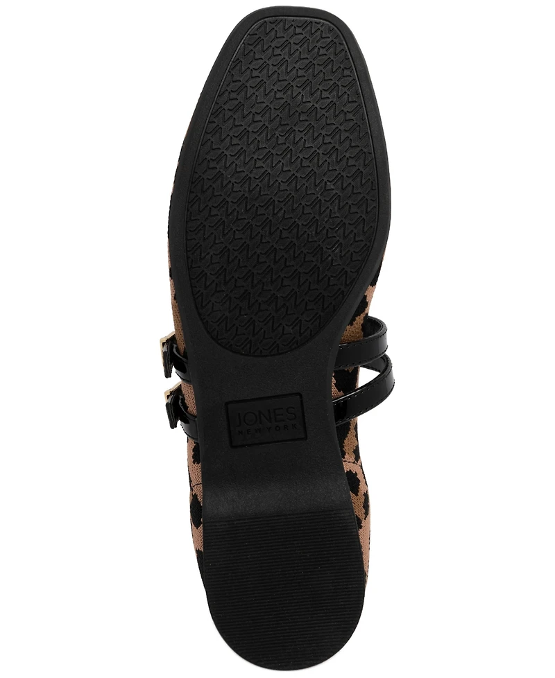Jones New York Women's Serity Knit Mary Jane Flats