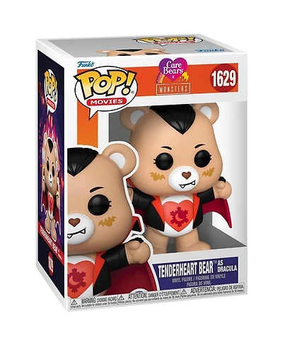Funko Pop Movies: Universal Monsters x Care Bears Tender Heart Bear as Dracula