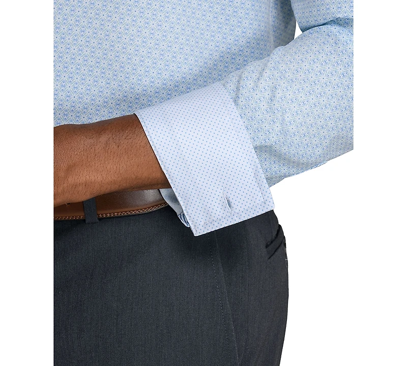 ConStruct Men's Slim-Fit Performance Stretch Dress Shirt