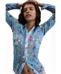 Desigual Women's Floral print shirt