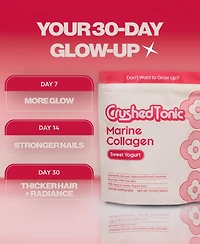 Crushed Tonic Sweet Yogurt "Yakult" Collagen