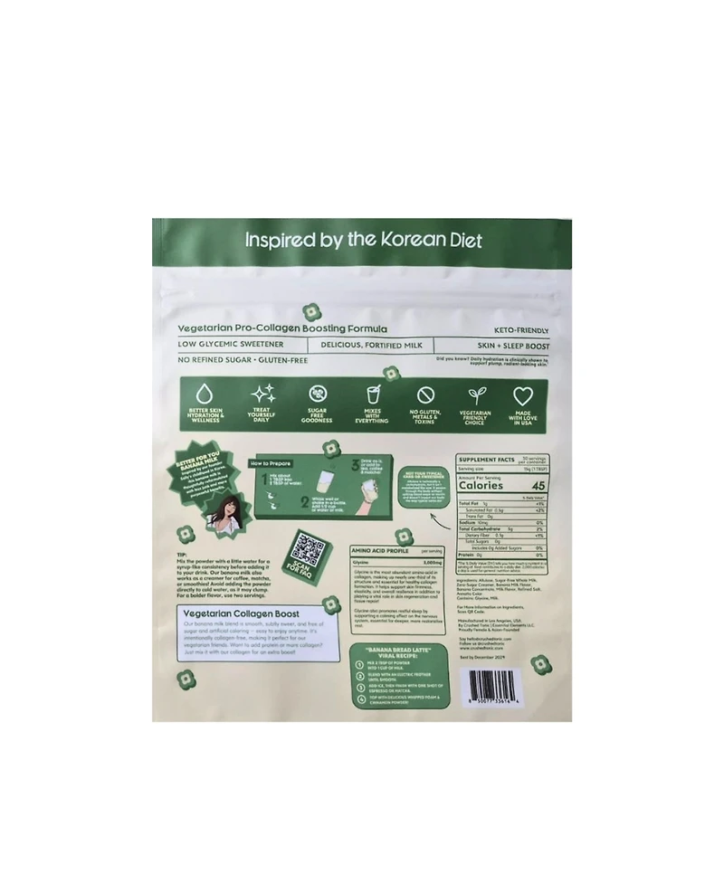 Crushed Tonic Zero Sugar Collagen Supplement