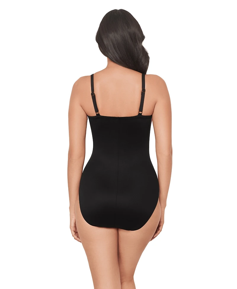 Miraclesuit Women's Petali Rosa Starr Underwire One-Piece Swimsuit