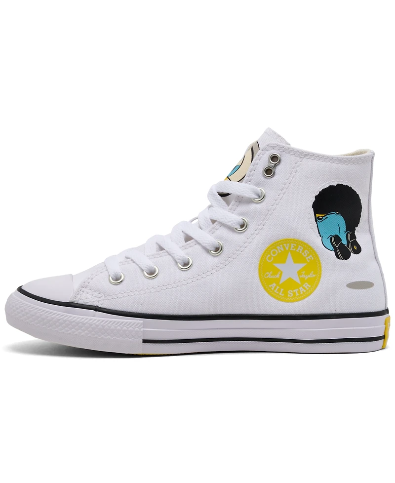 Converse Little Kids Chuck Taylor All Star High Top Minions Lifestyle Sneakers from Finish Line
