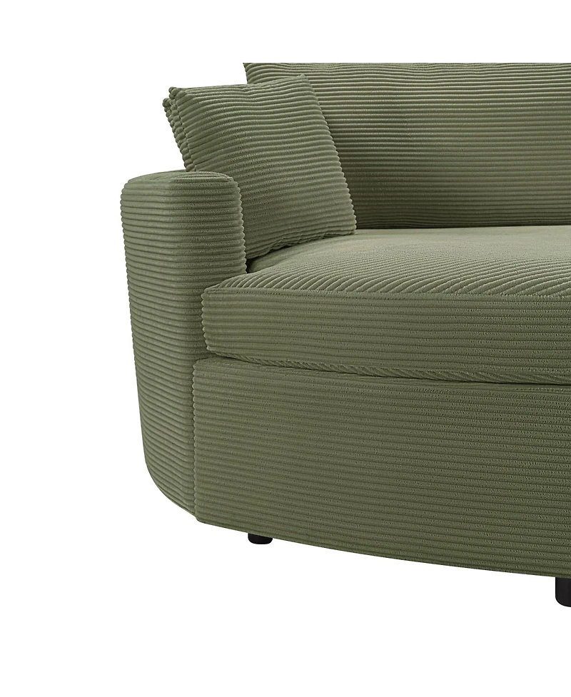 Streamdale Furniture Oversized Double Chaise Lounge Sofa