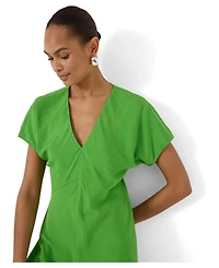 Hush Women's Grace Air Flow V-Neck Mini Dress