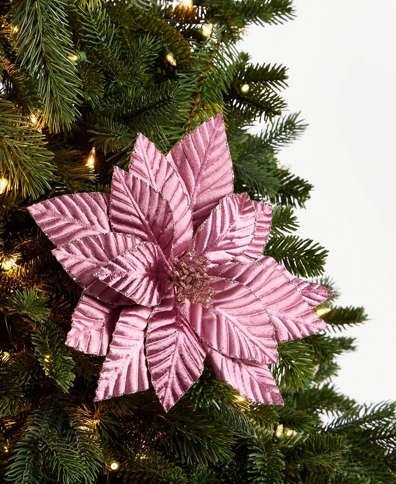 Holiday Lane Enchanted Forest Flower Pick Ornament, Macy's Exclusive