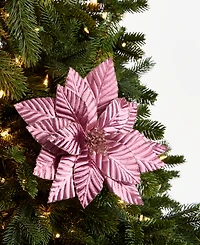 Holiday Lane Enchanted Forest Flower Pick Ornament, Macy's Exclusive