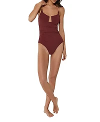 Reiss Women's Wrenna Cutout Detail Swimsuit