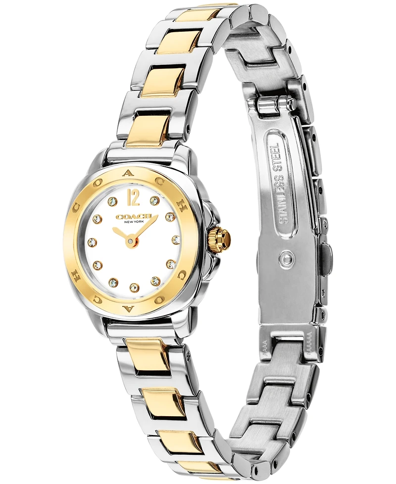Coach Women's Kitt Two-Tone Stainless Steel Bracelet Watch 21mm