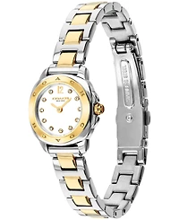 Coach Women's Kitt Two-Tone Stainless Steel Bracelet Watch 21mm