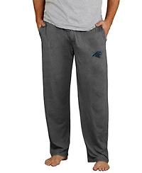 Concepts Sport Men's Charcoal Carolina Panthers Lightweight Quest Knit Sleep Pants