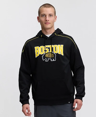 Fanatics Men's Black Boston Bruins 2026 Nhl Stadium Series Defender Pullover Hoodie