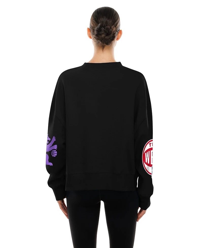 New Era Women's Black Sacramento Kings 2025/26 City Edition Sweatshirt