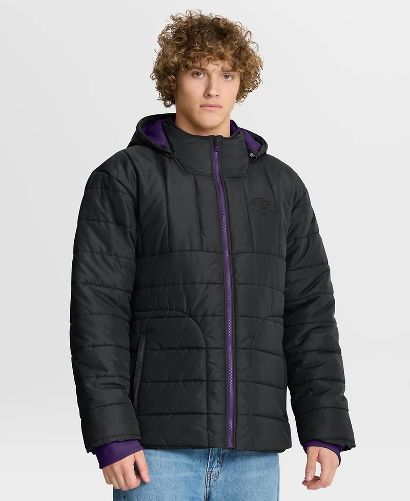 Fanatics Men's Black Baltimore Ravens Full-Zip Hooded Jacket