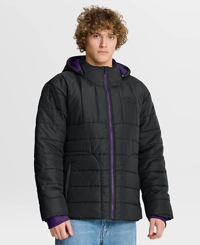 Fanatics Men's Black Baltimore Ravens Full-Zip Hooded Jacket