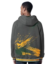 G-iii Sports by Carl Banks Men's Green/Charcoal Green Bay Packers Dual Threat Reversable Full-Zip Hooded Jacket