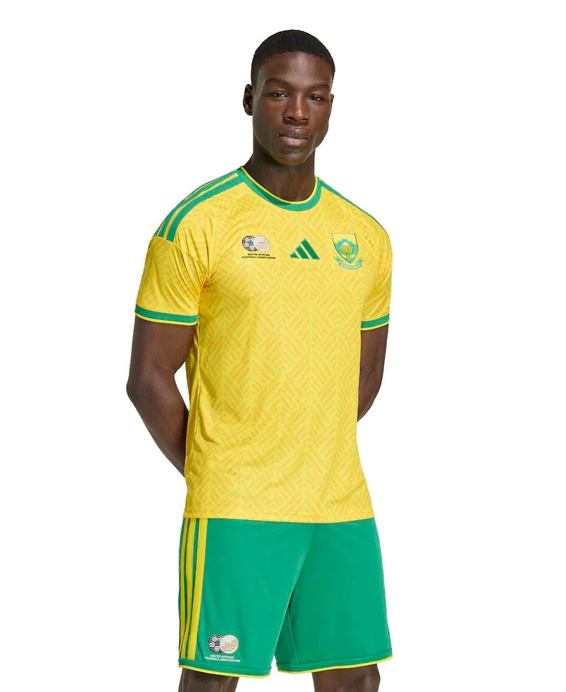 Adidas Men's Yellow South Africa National Team 2026 Home Replica Jersey
