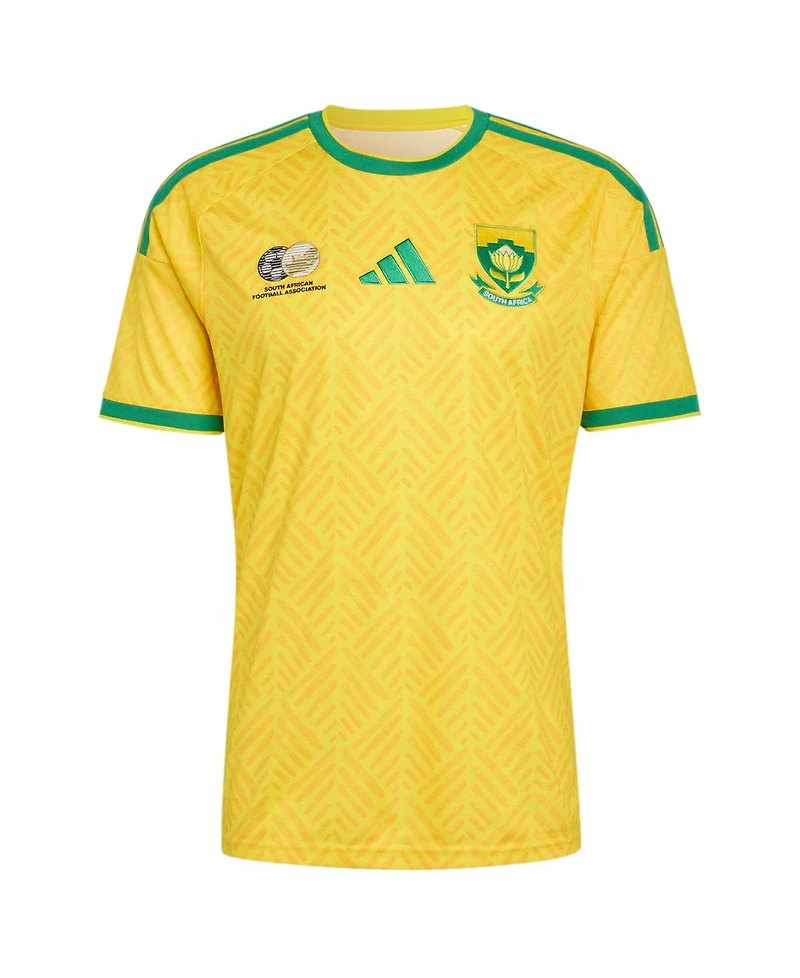 Adidas Men's Yellow South Africa National Team 2026 Home Replica Jersey